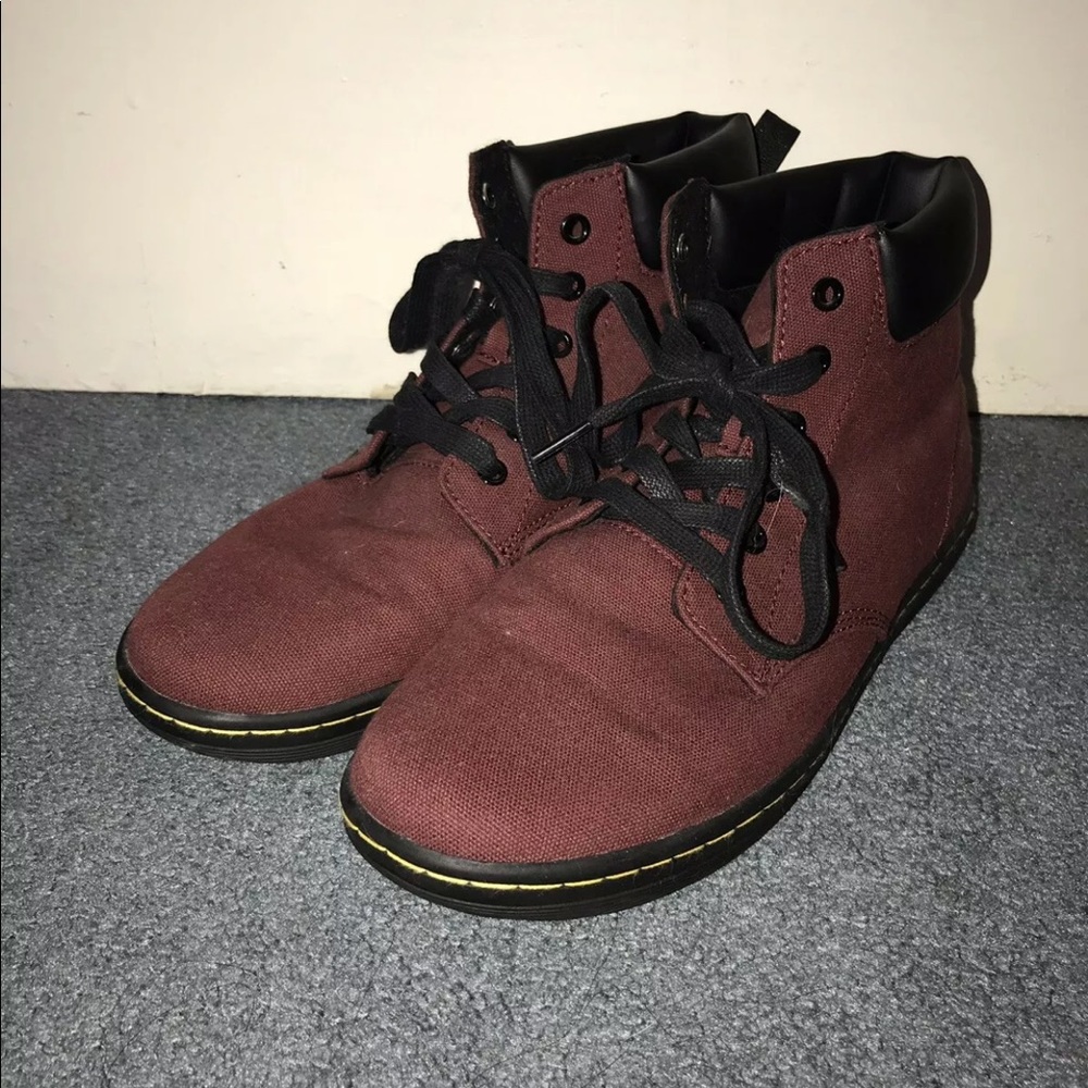 Doc Marten Maelly Size 10 Maroon